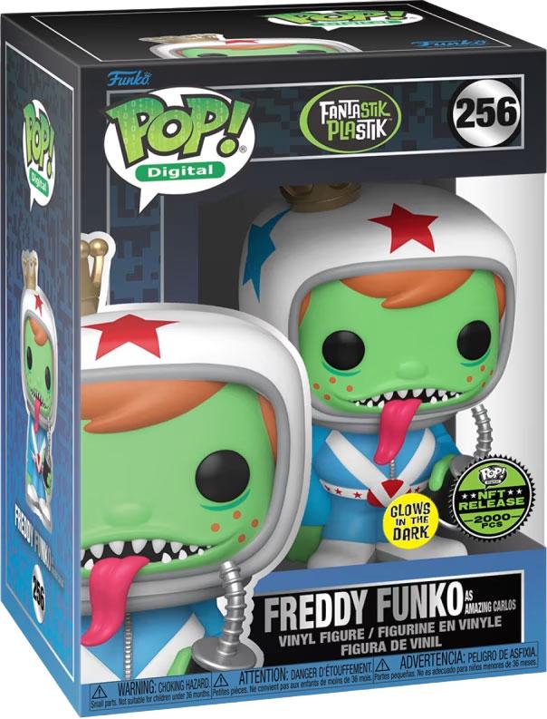 Freddy Funko as Amazing Carlos #256 Funko POP Digital