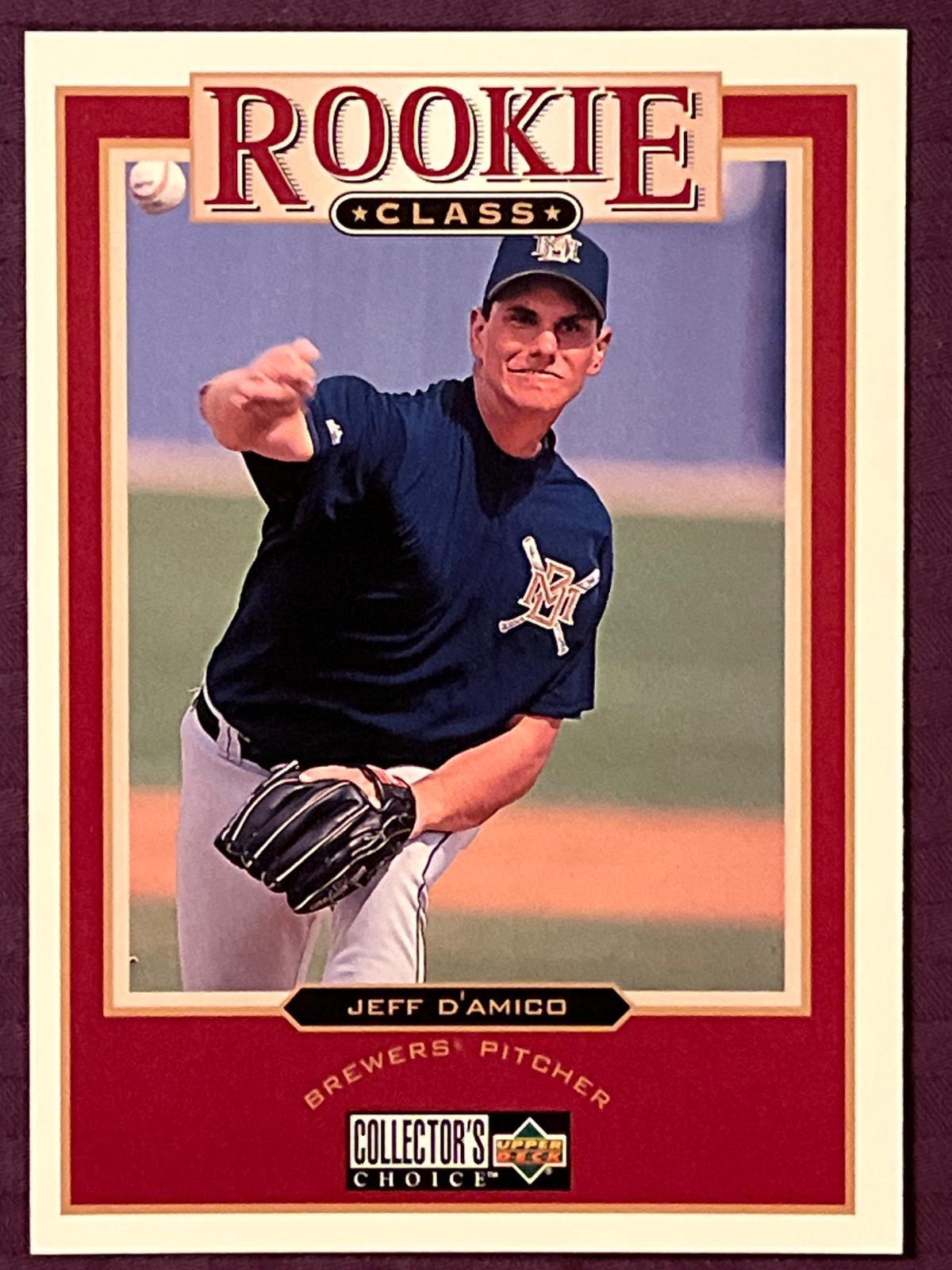 Jeff D'Amico #3 Baseball Cards 1997 Collector's Choice