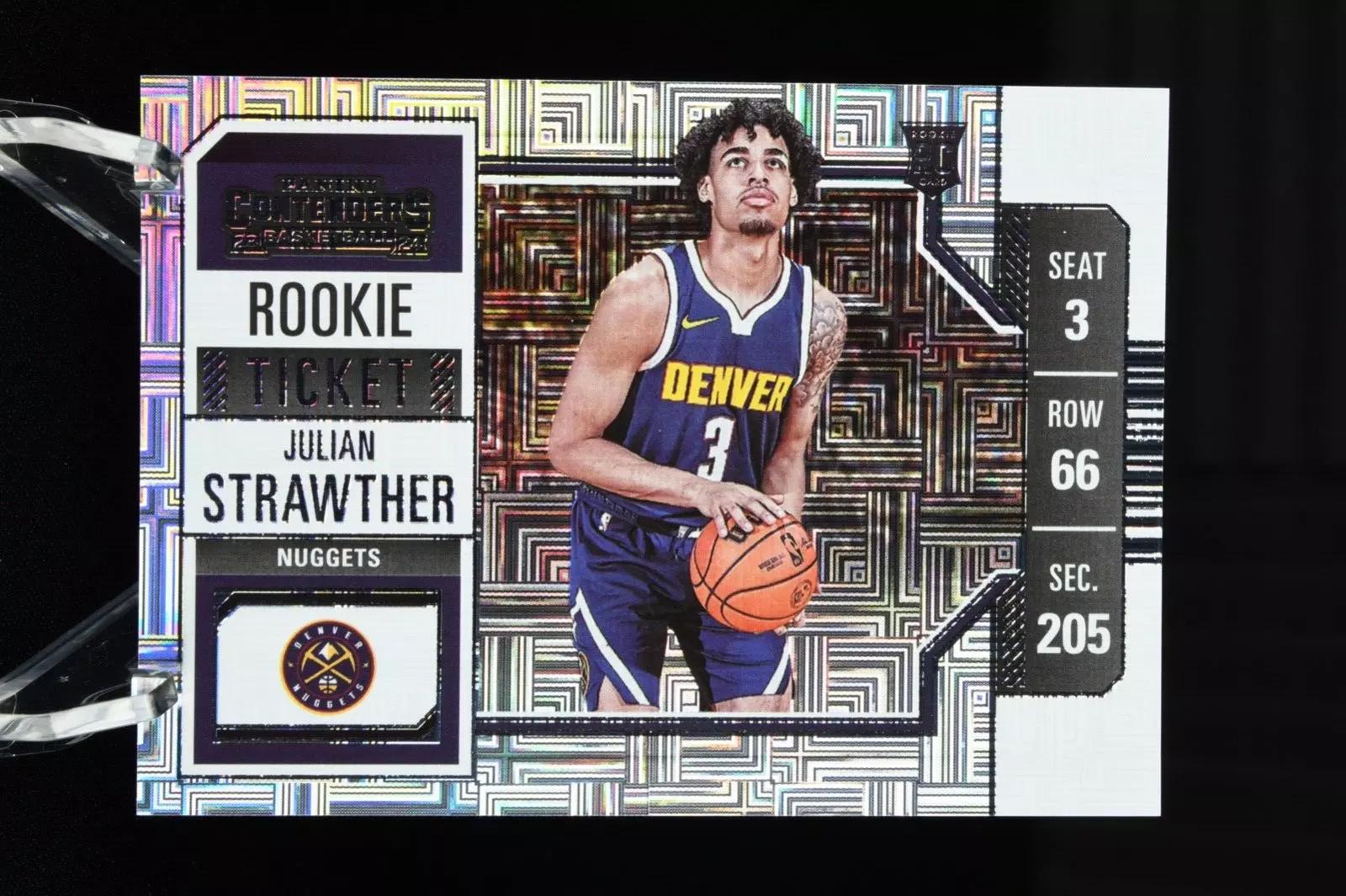 Julian Strawther #109 2023 Panini Contenders Basketball