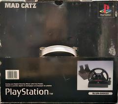 Top Of Box | Mad Catz Dual Force Racing Wheel & Pedal Playstation
