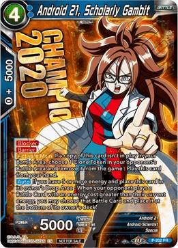 Android 21, Scholarly Gambit P-202 Dragon Ball Fusion World Promos