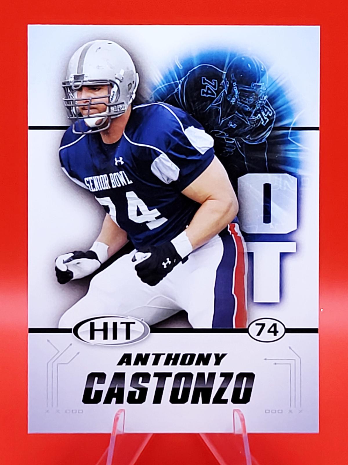 Anthony Castonzo #14 2011 Sage Hit Football