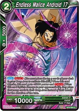 Endless Malice Android 17 BT5-064 Dragon Ball Super Miraculous Revival