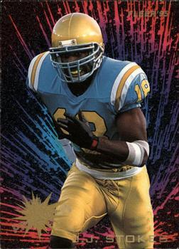 J. J. Stokes #15 1995 Fleer Prospects Football