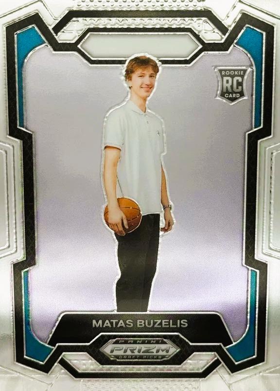 Matas Buzelis #67 Basketball Cards 2024 Prizm Draft Picks