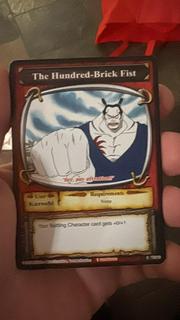 The Hundred-Brick Fist TE042