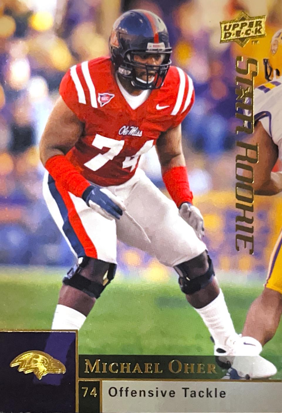 Michael Oher #224 2009 Upper Deck Football