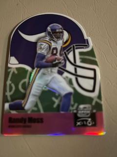 Randy Moss #XO-41 Football Cards 2022 Panini Contenders Optic Xs and Os
