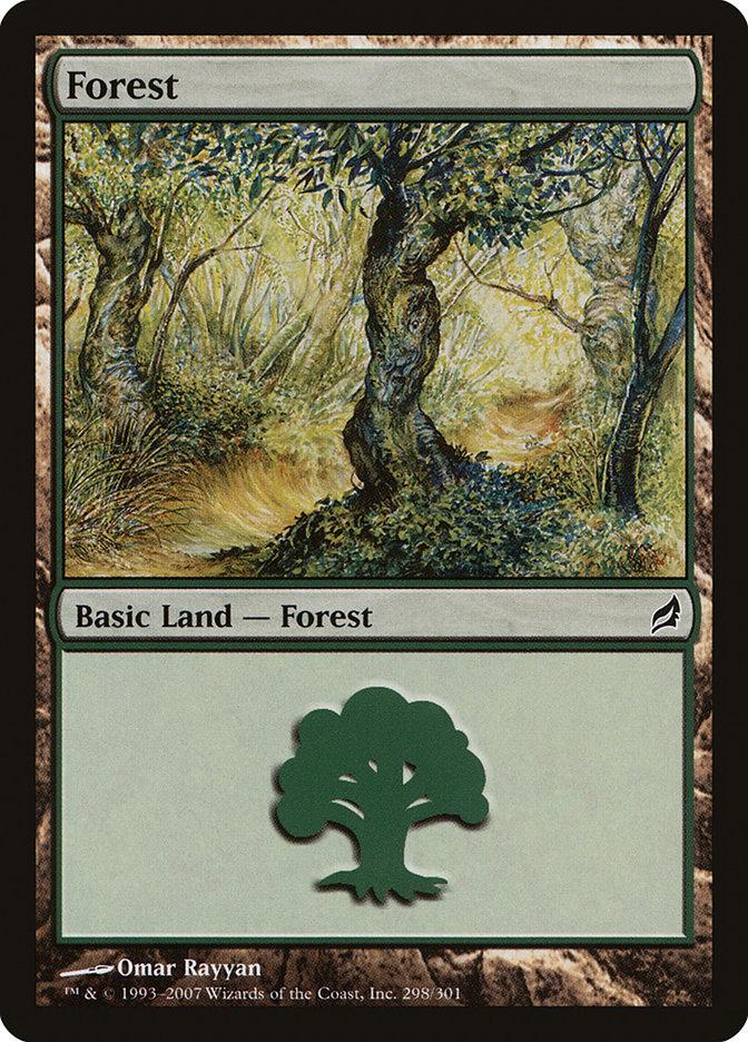 Forest #298 Magic Lorwyn