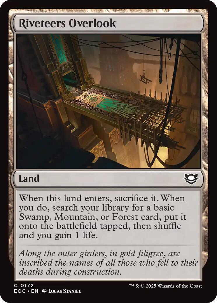 Riveteers Overlook (Magic Edge of Eternities Commander)