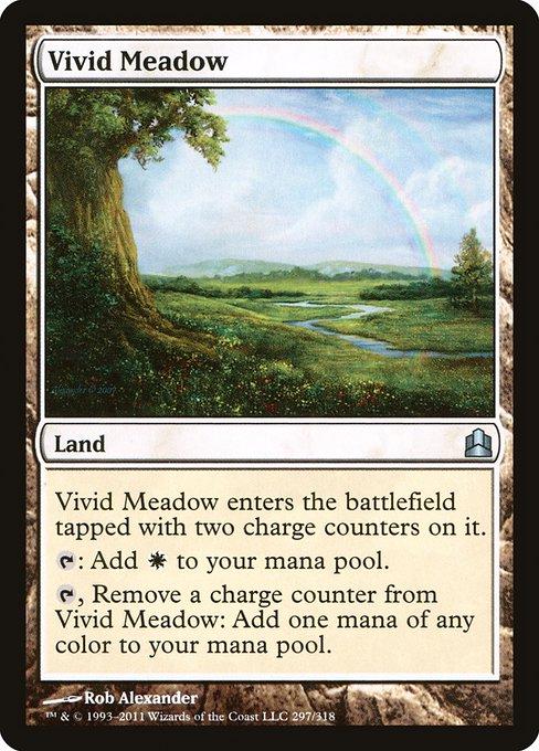 Vivid Meadow Magic Commander