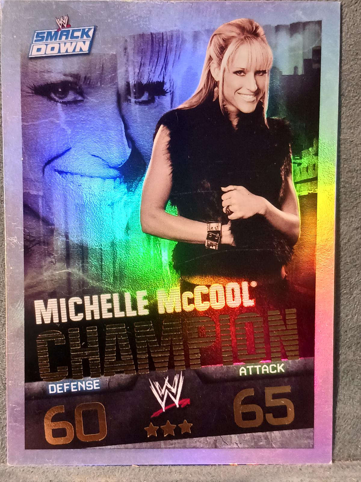 Michelle McCool Wrestling Cards 2009 Topps WWE Slam Attax