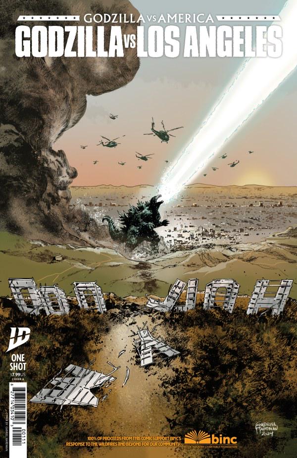 Godzilla vs. America: Los Angeles #1 (2025) Comic Books Godzilla vs. America: Los Angeles