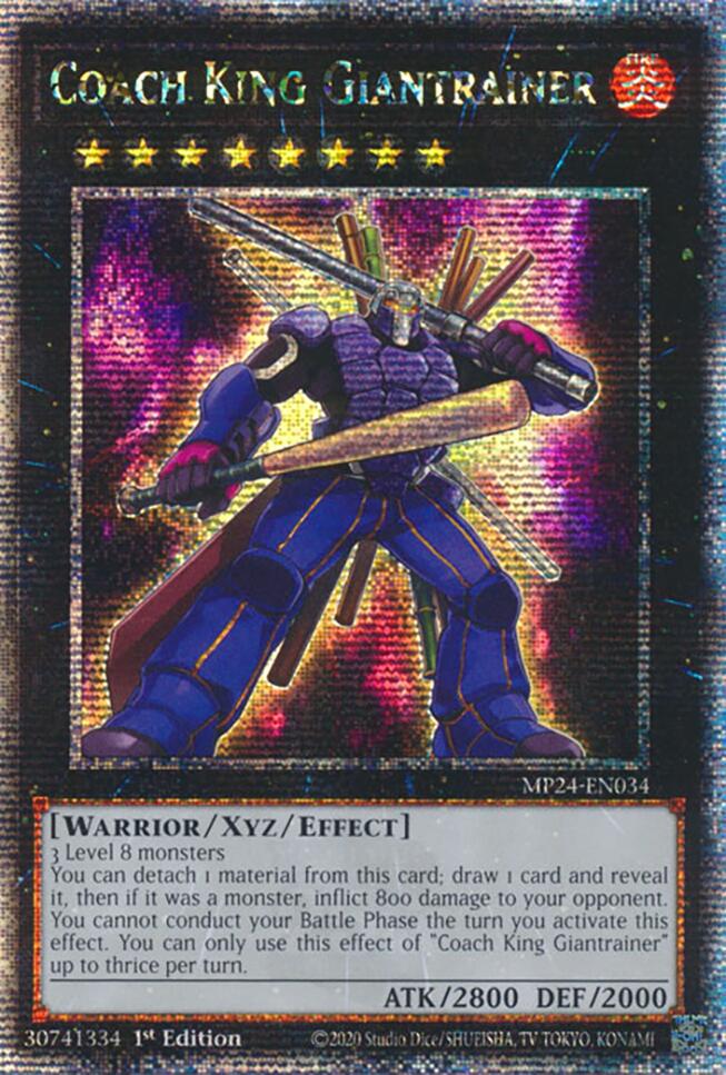 Coach King Giantrainer MP24-EN034 YuGiOh 25th Anniversary Tin: Dueling Mirrors