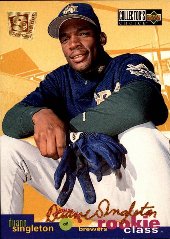 Duane Singleton [Gold Signature] #21 Prices [Rookie] | 1995 Collector's ...