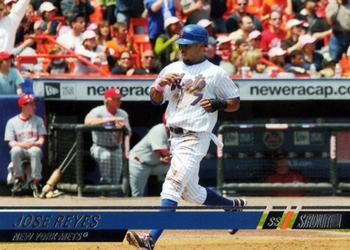 Jose Reyes #58 Baseball Cards 2008 Stadium Club