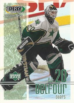 Ed Belfour #31 2001 UD Playmakers Hockey