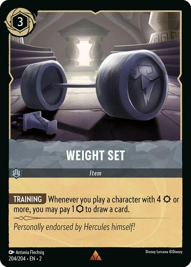 Weight Set #204 Cover Art