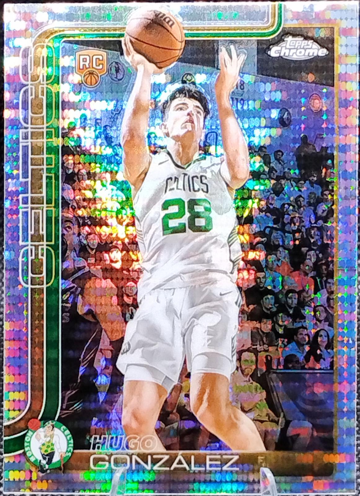 2025 Topps Chrome Hugo González [Pulsar Refractor] #278 card