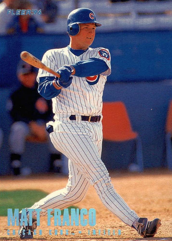 Matt Franco #317 1996 Fleer Tiffany Baseball