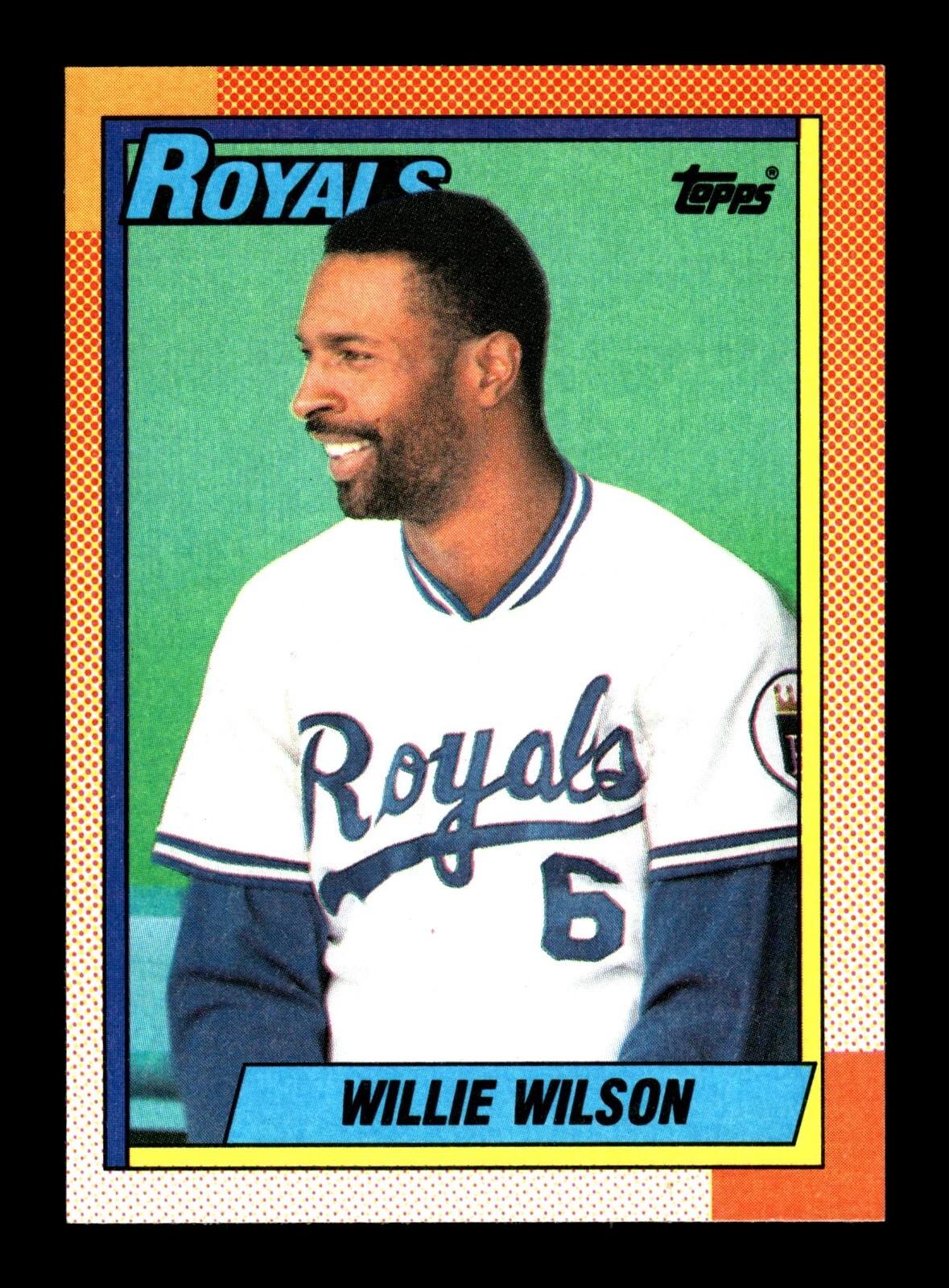 Willie Wilson (1990 Topps)