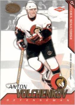 Anton Volchenkov #134 2002 Pacific Calder Hockey