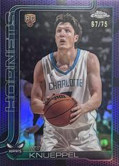 Kon Knueppel [Purple Basketball Refractor] #254 Prices | 2025