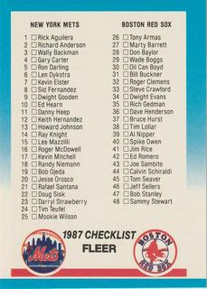 Checklist 1-95