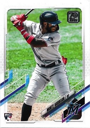 Monte Harrison #126 Baseball Cards 2021 Topps