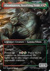 Abomination, Terrifying Titan [Borderless] #333