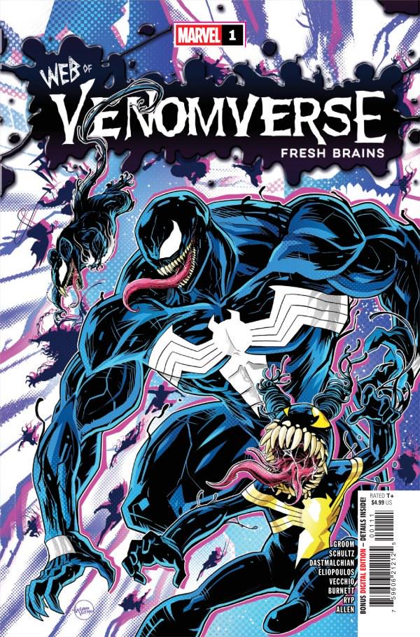 Web of Venomverse: Fresh Brains #1 (2025) Comic Books Web of Venomverse: Fresh Brains