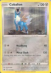 Cobalion #114 Pokemon Chilling Reign Prices