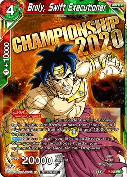 Broly, Swift Executioner P-205 Dragon Ball Fusion World Promos