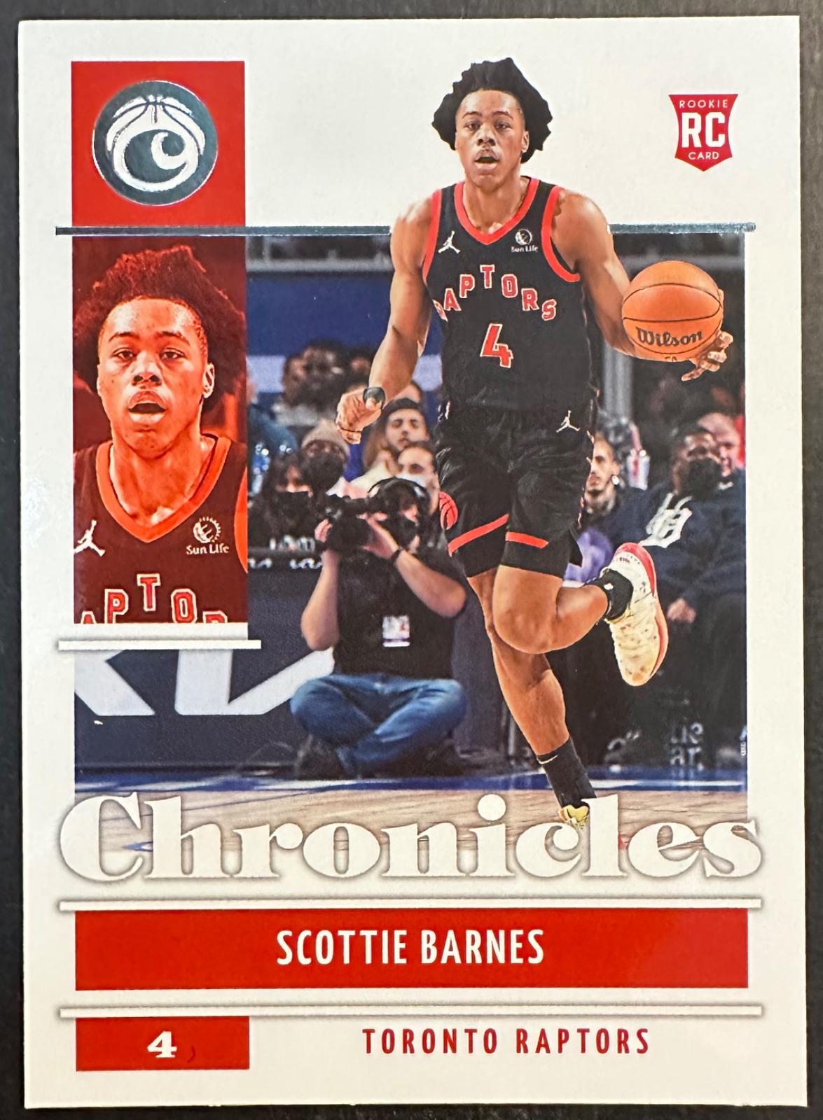 Scottie Barnes #47 Basketball Cards 2021 Panini Chronicles