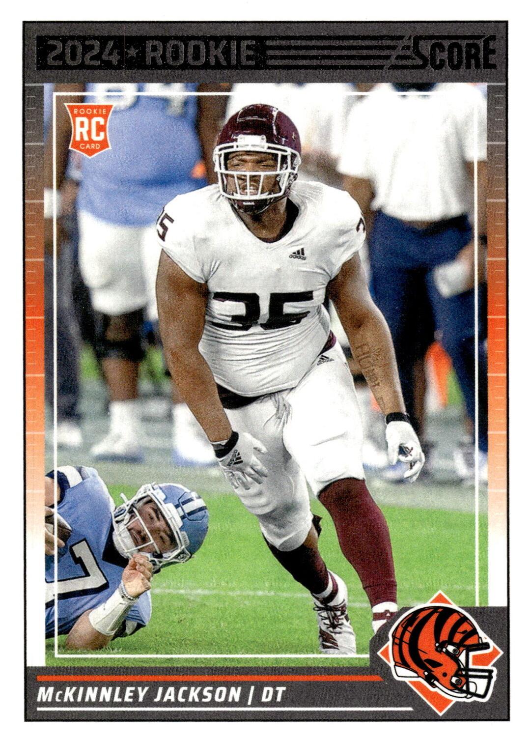 McKinnley Jackson #398 Football Cards 2024 Panini Score