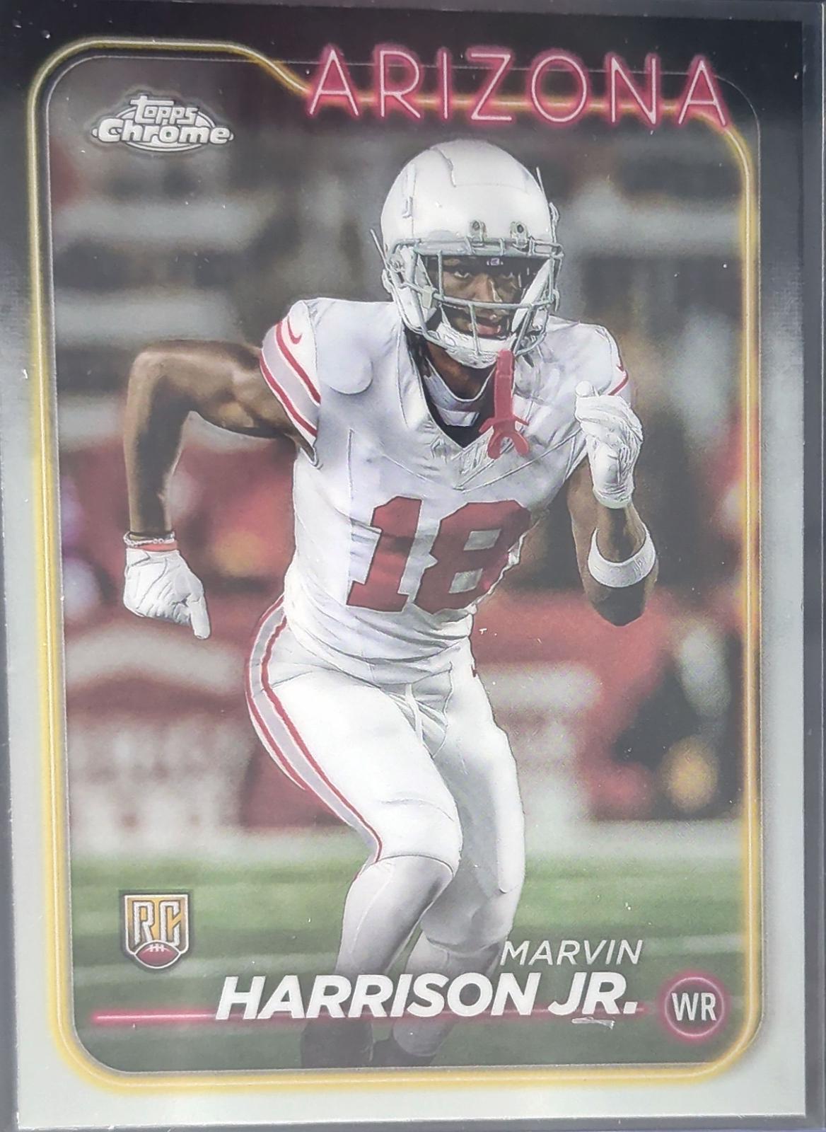 Marvin Harrison Jr. #204 Football Cards 2024 Topps Chrome