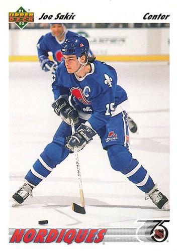 Joe Sakic #333 1992 Upper Deck Hockey