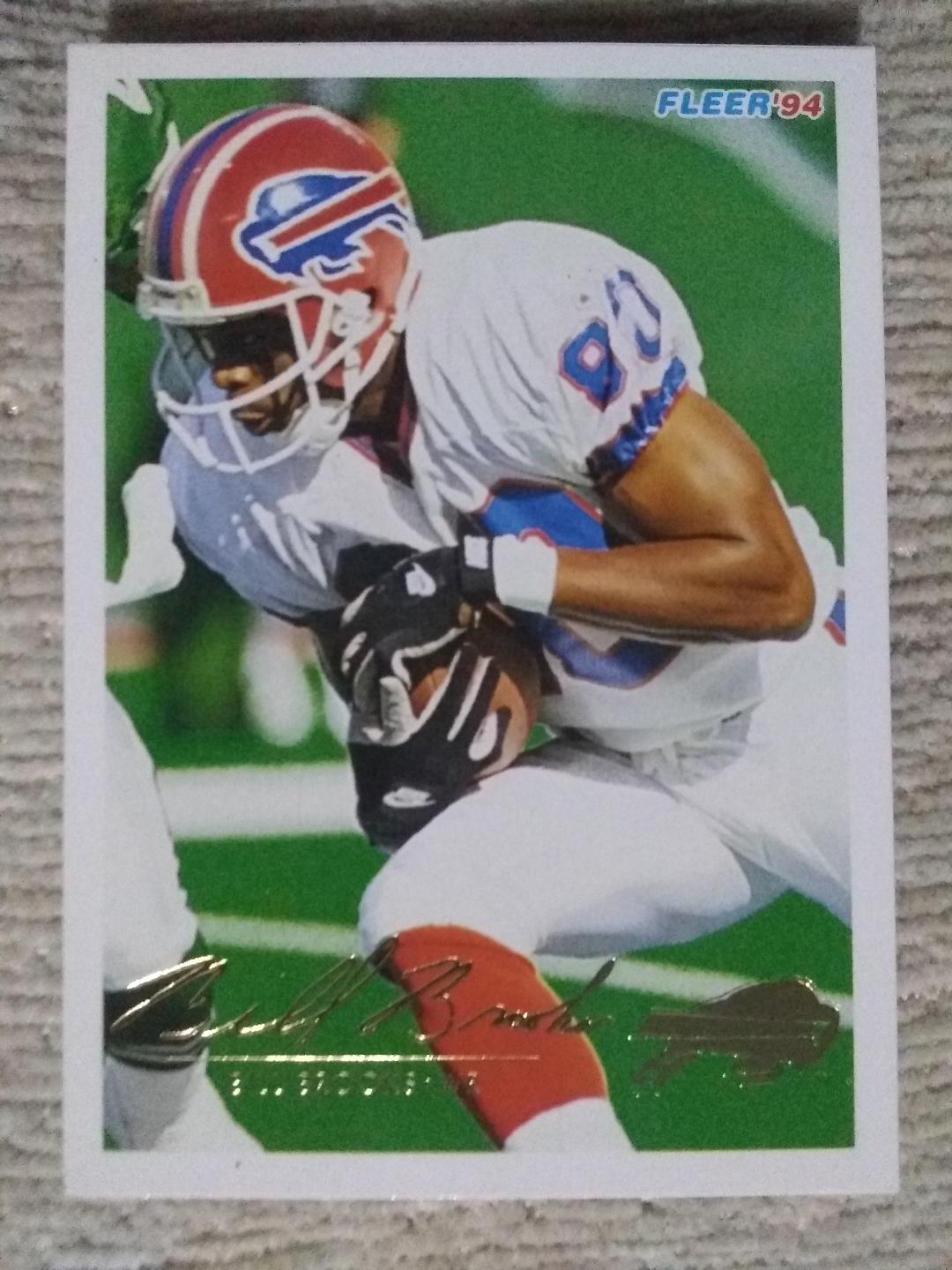 Bill Brooks #37 Football Cards 1994 Fleer