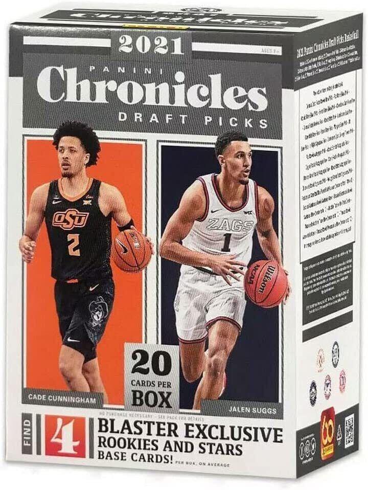 Blaster Box Basketball Cards 2021 Panini Chronicles Draft Picks