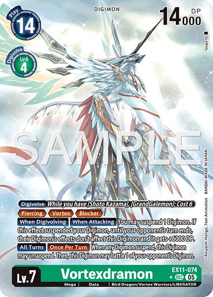 EX-11 DAWN OF LIBERATOR SR4コン Digimon TCG Dawn of Liberator Booster Box (EX11) - 24 Packs