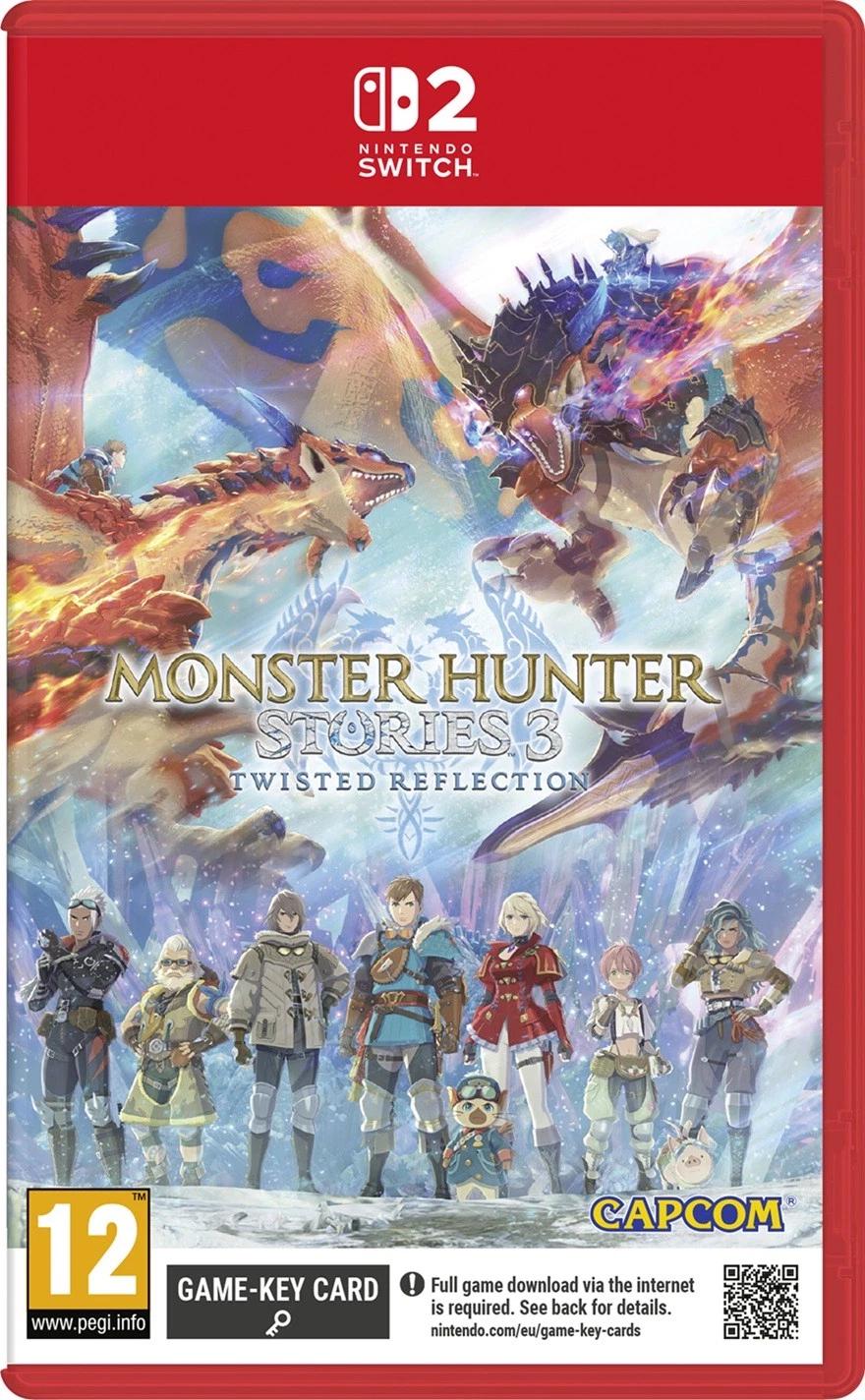 Carátula de Monster Hunter Stories 3 Twisted Reflection para Switch 2 (edición PAL España)