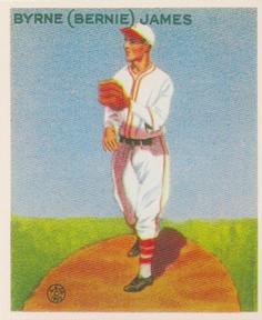 Bernie James #208 1983 Galasso 1933 Goudey Reprint Baseball
