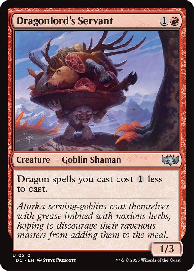 Dragonlord's Servant (Magic Tarkir: Dragonstorm Commander)
