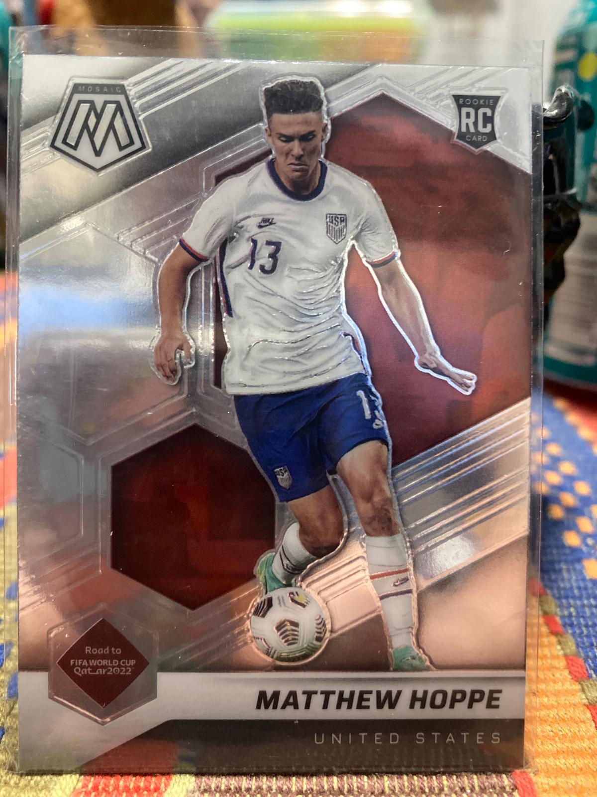Matthew Hoppe #103 Soccer Cards 2021 Panini Mosaic Road to FIFA World Cup