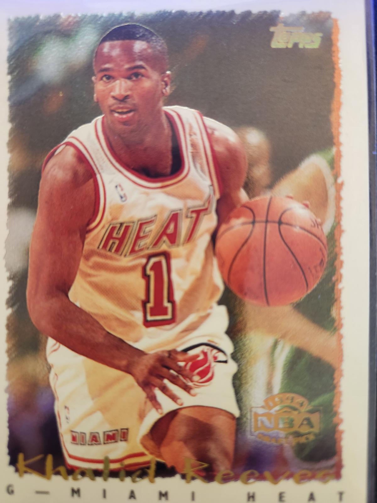 Khalid Reeves #291 Basketball Cards 1995 Topps