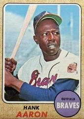 Hank Aaron #110 Baseball Cards 1968 Topps Prices