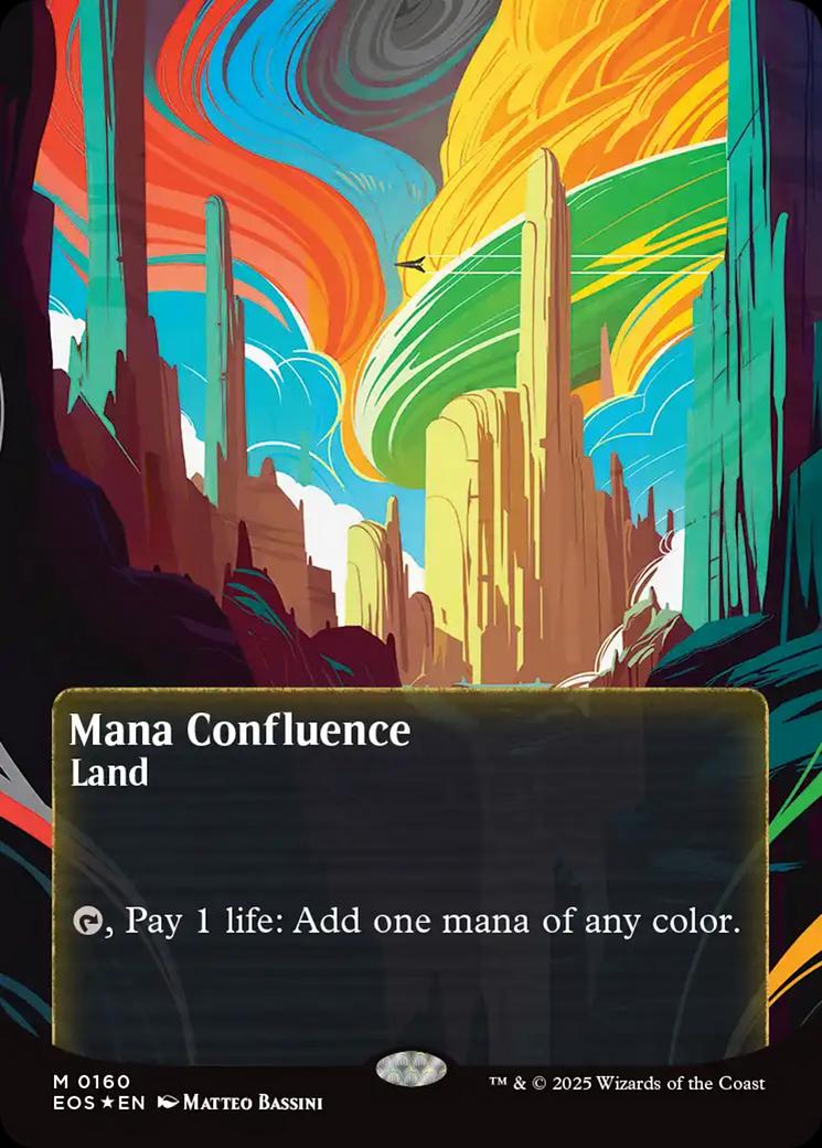 Mana Confluence [Galaxy Foil Borderless Poster] #160
