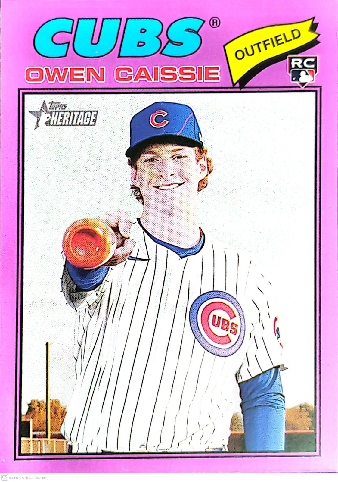 Owen Caissie [Light Purple Bordered] #360