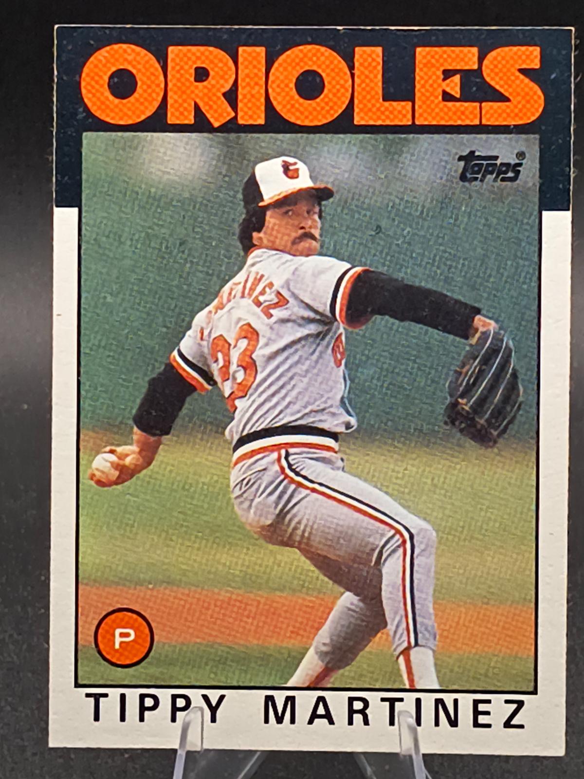 Tippy Martinez (1986 Topps)