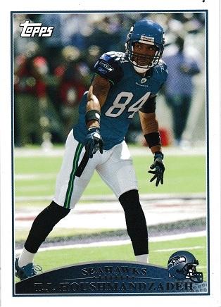 T.J Houshmandzadeh #25 Football Cards 2009 Topps